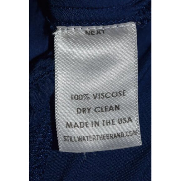 STILLWATER THE JESSIE NAVY MIDI DRESS - Picture 9 of 9